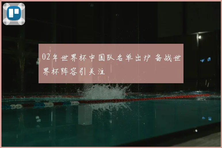 02年世界杯中国队名单出炉 备战世界杯阵容引关注